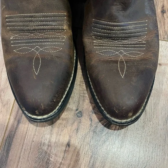 Ariat Brown Heeled Boots - Picture 2 of 8